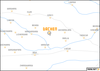 map of Dachen