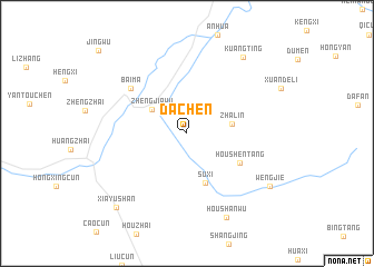 map of Dachen