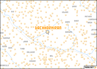 map of Dachhor Mīrān
