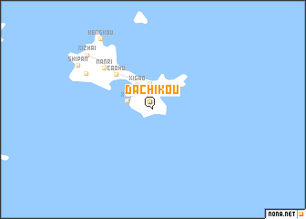 map of Dachikou