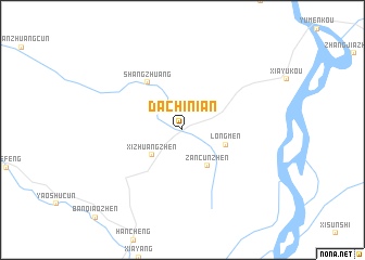 map of Dachinian