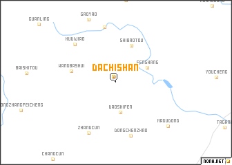 map of Dachishan
