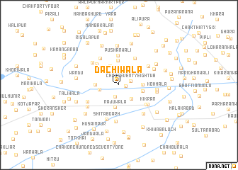 map of Dāchiwāla