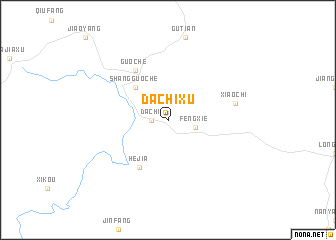 map of Dachixu