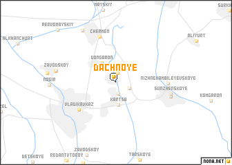 map of Dachnoye