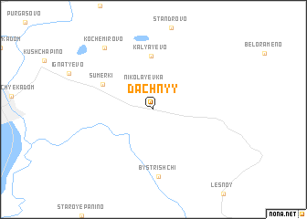 map of Dachnyy