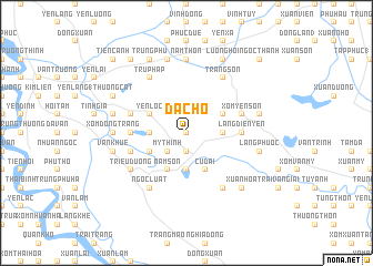 map of Ða Chộ