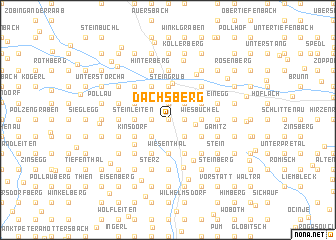 map of Dachsberg