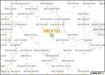 map of Dachtel