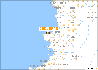 map of Daclapan
