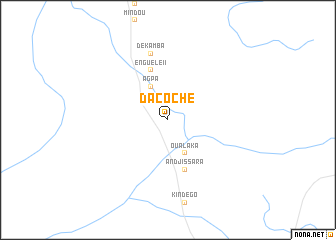 map of Dacoché