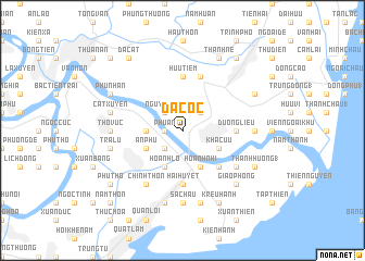 map of Ða Cỗc