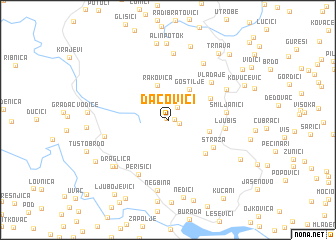 map of Dacovici