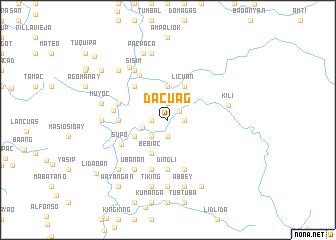 map of Dacuag