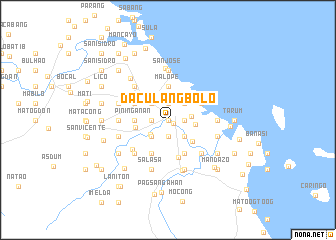 map of Daculangbolo