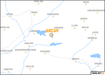 map of Dacun