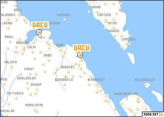 map of Dacu