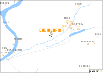 map of Dadai Shaikh