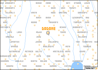 map of Dadame