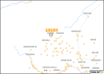 map of Dādam