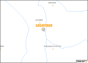 map of Dadanawa