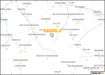 map of Dadānlū