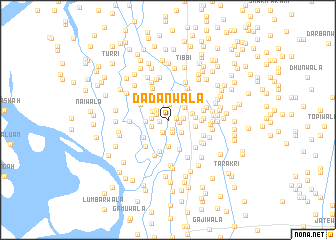 map of Dādanwāla