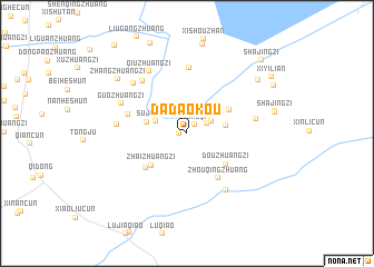 map of Dadaokou