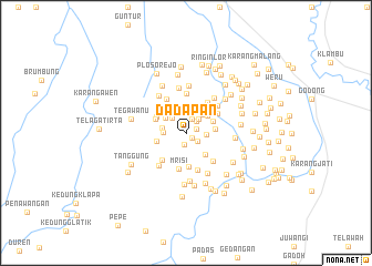 map of Dadapan