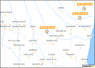 map of Dadapan