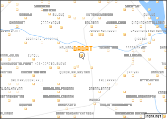 map of Dādāt