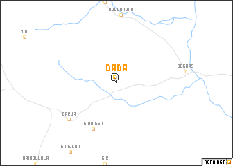 map of Dada