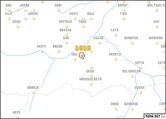 map of Dada