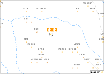 map of Dada