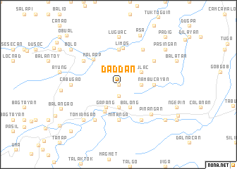 map of Daddan