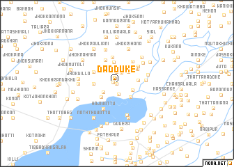 map of Dadduke