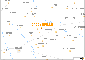 map of Daddysville