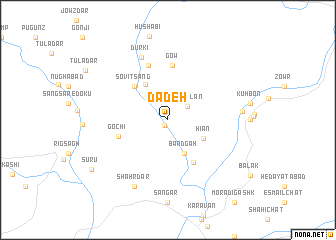 map of Dādeh