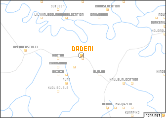 map of Dadeni