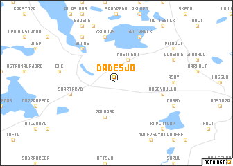 map of Dädesjö