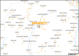 map of Dadianet\