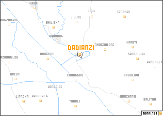 map of Dadianzi