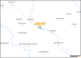 map of Dadian