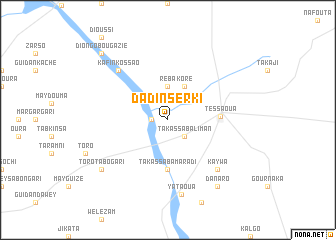 map of Dadin Sèrki