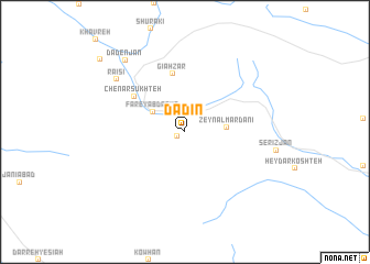 map of Dādīn