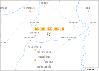 map of Dadiougoubala