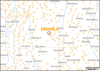 map of Dadīwāla