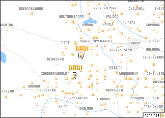 map of Dādī