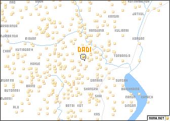 map of Dādī