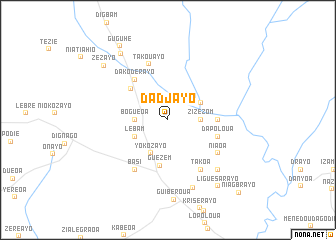 map of Dadjayo
